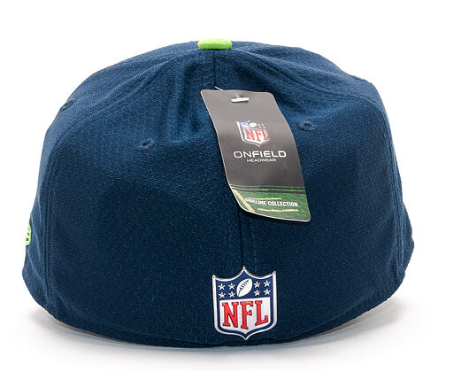 Kšiltovka New Era On Field NFL17 Seattle Seahawks 39THIRTY Official Team Color