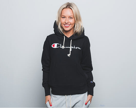 Dámská Mikina S Kapucí Champion Hooded Sweatshirt Black