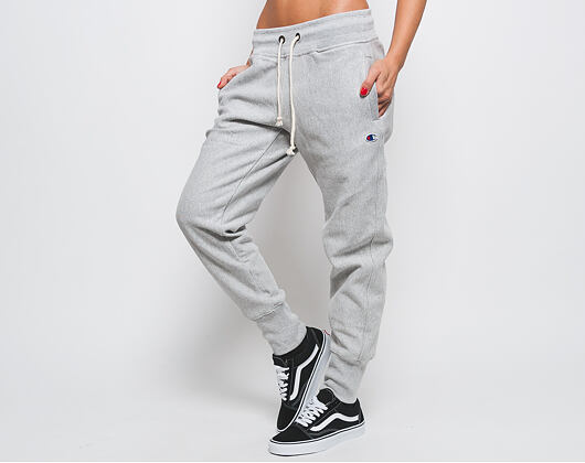 Dámské Tepláky Champion Rib Cuff Pants Grey