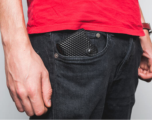 Peněženka Secrid Miniwallet Cubic Black/Blue
