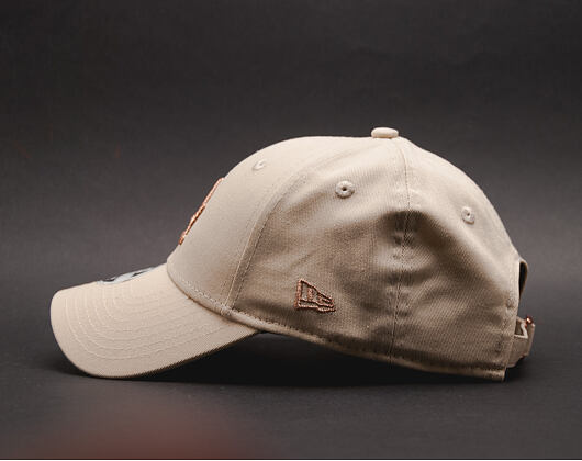 Dámská Kšiltovka New Era Essential Los Angeles Dodgers 9FORTY Satin/Gold Strapback
