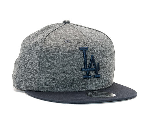 Kšiltovka New Era Heather Jersey Los Angeles Dodgers 9FIFTY Night Shift Navy/Grey Heather Snapback