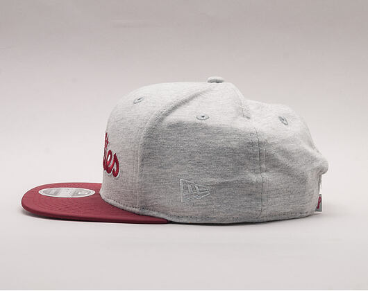 Kšiltovka New Era The Lounge Philadelphia Phillies 9FIFTY Gray/Cardinal Snapback