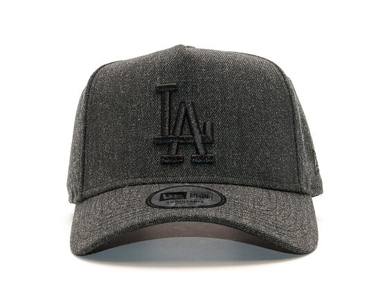 Kšiltovka New Era Seasonal Heather 9FORTY A-Frame Los Angeles Dodgers Heather Black Snapback