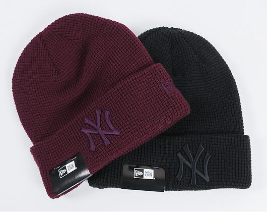Kulich New Era Essential Waffle Knit New York Yankees Maroon