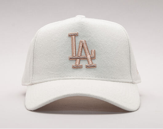 Damská Kšiltovka New Era Melton 9FORTY A-Frame Los Angeles Dodgers Satin/Gold Snapback