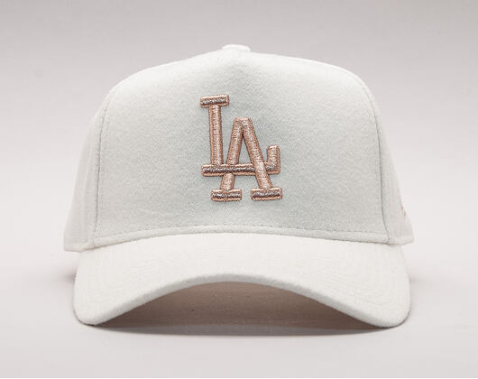 Damská Kšiltovka New Era Melton 9FORTY A-Frame Los Angeles Dodgers Satin/Gold Snapback