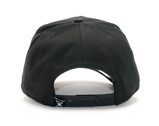 Kšiltovka New Era Silver and Black Attack  A-Frame Oakland Raiders 9FORTY Black Snapback