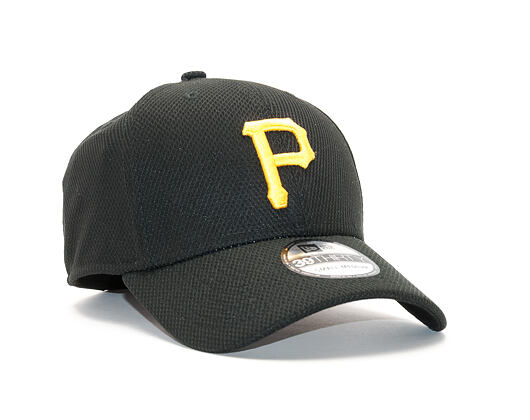 Kšiltovka New Era Diamond Pop Pittsburgh Pirates 39THIRTY Black/Cyber Yellow