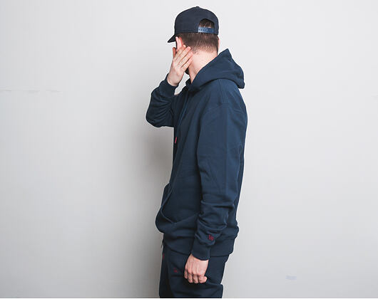 Mikina S Kapucí New Era World Hood Oversized Hoody Night Shift Navy