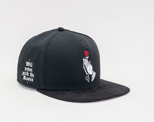 Kšiltovka Cayler & Sons White Label Thorns Black/Red Snapback