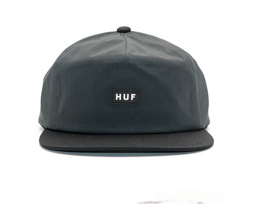 Kšiltovka HUF Bar Logo Charcoal Snapback
