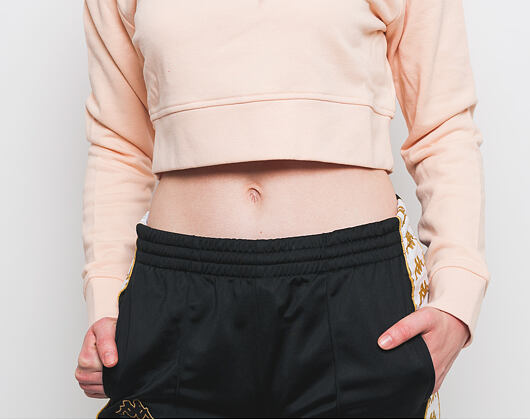 Dámská Mikina S Kapucí Kappa Authentic Zaly Pink Peach
