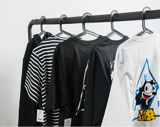 Triko HUF Felix The Cat Triple Triangle White