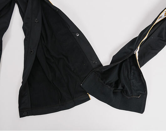 Tepláky Kappa Banda Astoria Snaps Slim Black/White/Gold