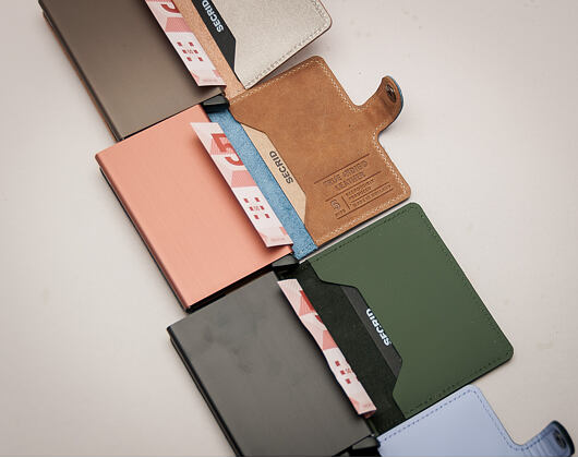 Peněženka Secrid Miniwallet Champagne/Brown
