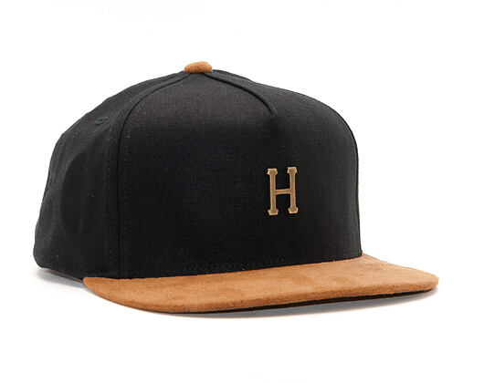Kšiltovka HUF Metal H Black Strapback