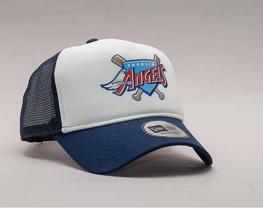 Kšiltovka New Era Coast 2 Coast Anaheim Angels 9FORTY A-FRAME TRUCKER  Official Team Color