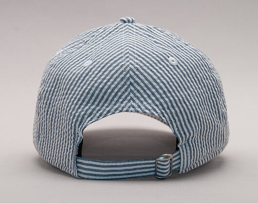 Kšiltovka New Era  Seersucker Los Angeles Dodgers 9FORTY Strapback Navy / Optic White