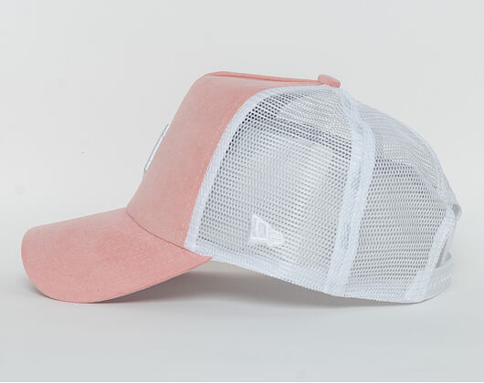 Dámská Kšiltovka New Era  Micro Cord  Detroit Tigers  9FORTY A-FRAME TRUCKER  Pink / Optic White