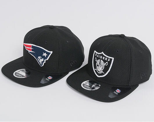 Kšiltovka New Era   Original Fit Dryera Tech New Engalnd Patriots 9FIFTY ORIGINAL FIT  Black / Offic