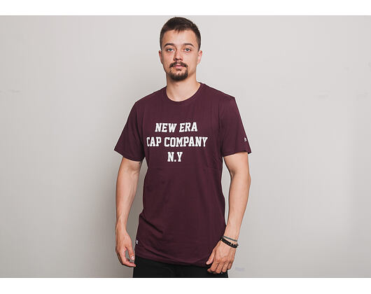 Triko New Era Ne College Pack College Tee Maroon