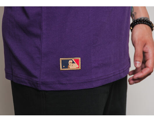 Triko New Era Coast 2 Coast Chest Tee Arizona Diamondbacks Purple