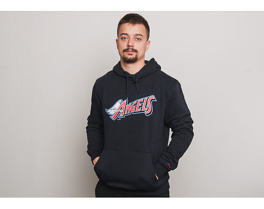 Mikina S Kapucí New Era Coast 2 Coast Po Hoody Anaheim Angels Navy Heather