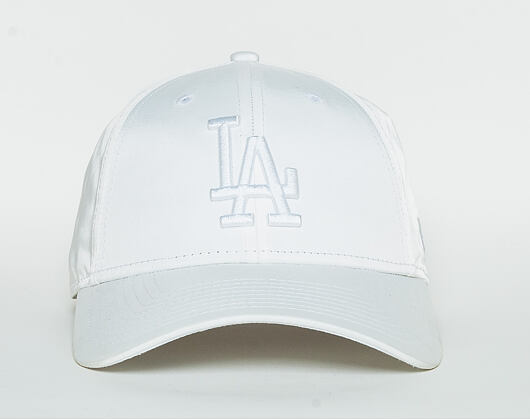 Dámská Kšiltovka New Era Satin Los Angeles Dodgers 9FORTY White Strapback