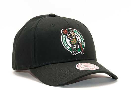 Kšiltovka Mitchell & Ness Team Logo Low Pro Boston Celtics Black Snapback