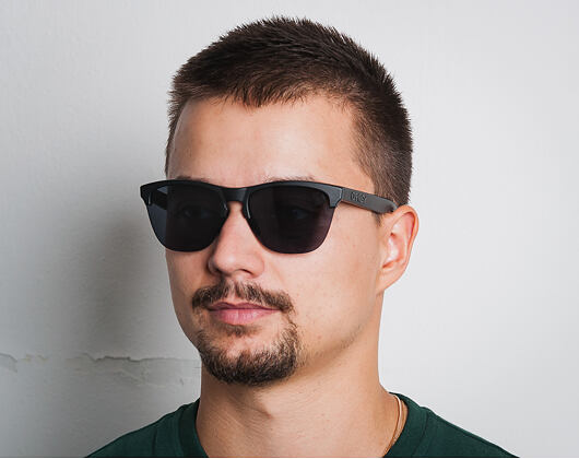 Sluneční Brýle Oakley Frogskins Lite Matte Black/Grey OO9374-0163