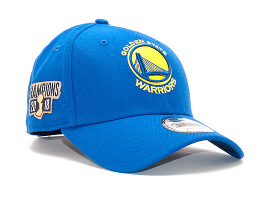 Kšiltovka New Era NBA Champions 2018 LOCKER ROOM Champs Patch Golden State Warriors 9FORTY Official