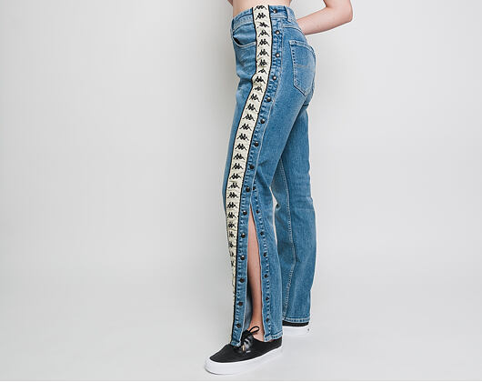 Dámské Kalhoty Kappa Authentic Besto Blue Cobalt Beige