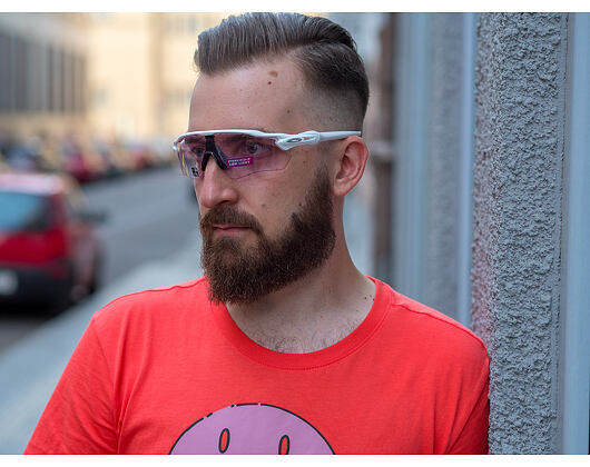 Sluneční Brýle Oakley Radar EV Path Polished White/Prizm Low Light OO9208-6538