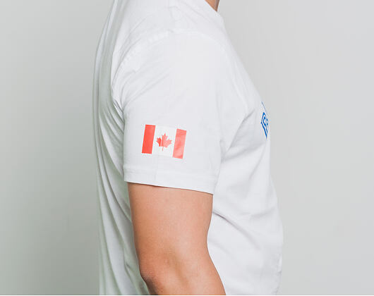 Triko New Era MLB Supporters Logo Tee Toronto Blue Jays White