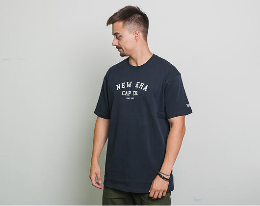 Triko New Era Branded XL Number Tee Navy