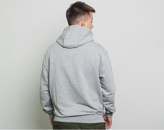 Mikina S Kapucí New Era Branded Po Hoody Light Grey Heather