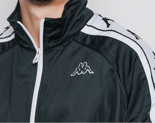 Mikina Kappa Banda 10 Ahran Black/White