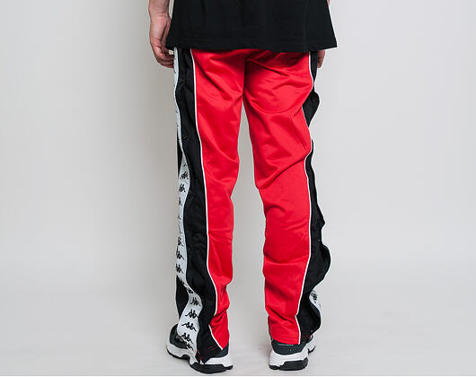 Tepláky Kappa Banda Big Bay Red/Black/White