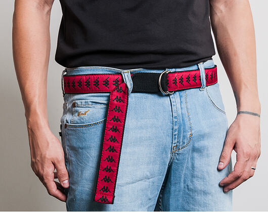 Pásek Kappa Banda Bandabelt 3.5 Dark Red/Black