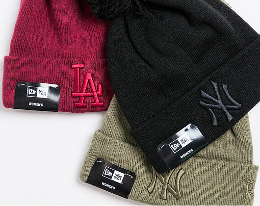 Dámský Kulich New Era Essential Bob Knit Los Angeles Dodgers Cardinal