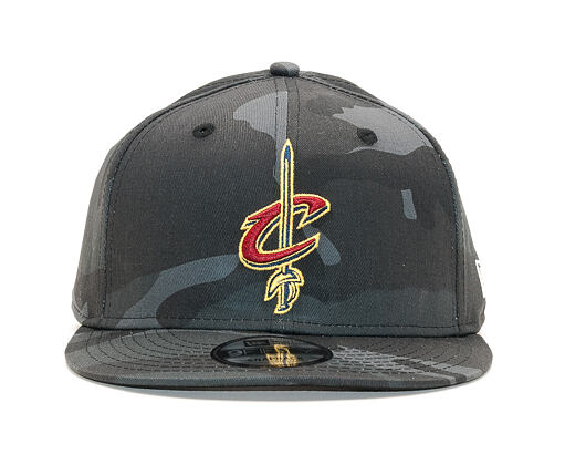 Kšiltovka New Era 9FIFTY Camo Cleveland Cavaliers Marine Navy Camo Snapback