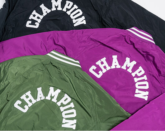 Bunda Champion Bomber Jacket Purple/White