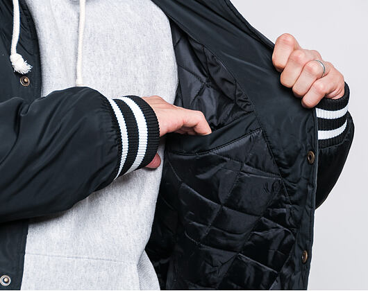 Bunda Champion Bomber Jacket Black/White