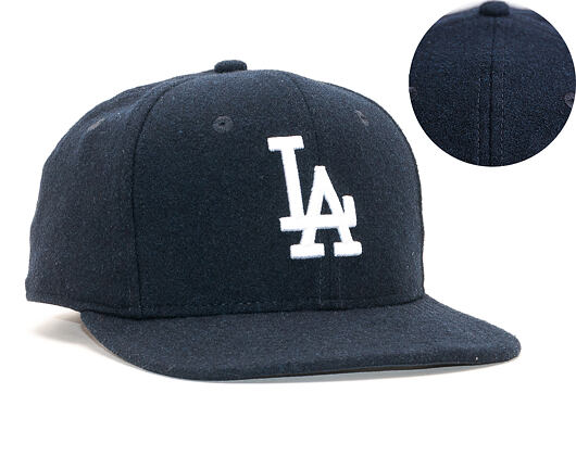 Kšiltovka New Era 9FIFTY Los Angeles Dodgers Original Fit Winter Utility Melton Navy/White Snapback