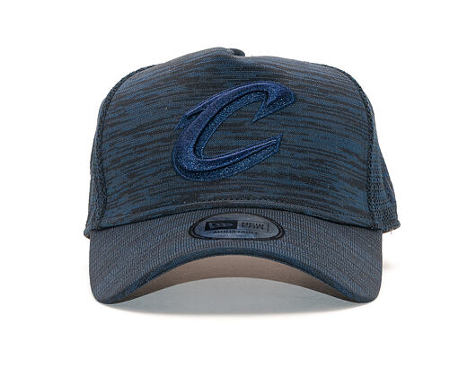 Kšiltovka New Era 9FORTY A-Frame Cleveland Cavaliers Engineered Fit Navy/Black Snapback