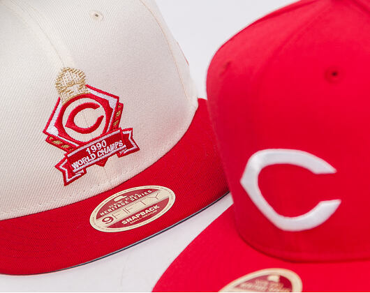 Kšiltovka New Era 59FIFTY Cincinnati Reds Pro Model 1990 Ws Finalists Official Team Colors