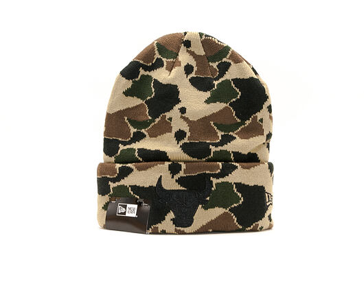 Kulich New Era Chicago Bulls Cuff Dark Green Camo/Black