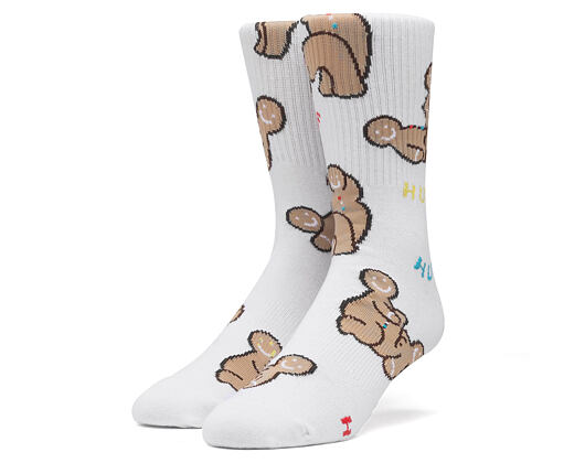 Ponožky HUF Ginger Love White