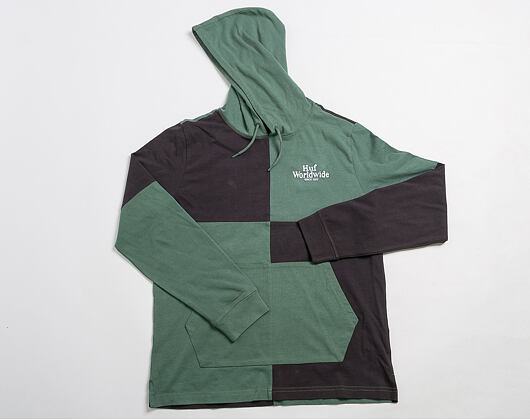 Mikina HUF Nostalgia Rugby Dark Forest
